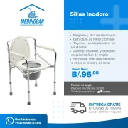SILLAS INODORO PLEGABLES Y PORTATILES