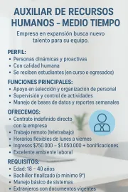Estamos creciendo y queremos que seas parte de nuestro equipo!