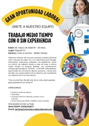 AUXILIAR DE OFICINA CON O SIN EXPERIENCIA