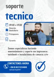 servicio tecnico en pc y impresoras