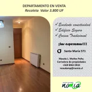 Dpto. en venta 2Dormitorios,2Baños en Recoleta
