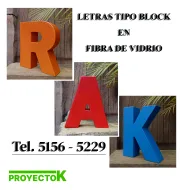 Letras gigantes