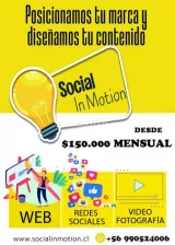 SOCIAL IN MOTION Redes sociales / Paginas web